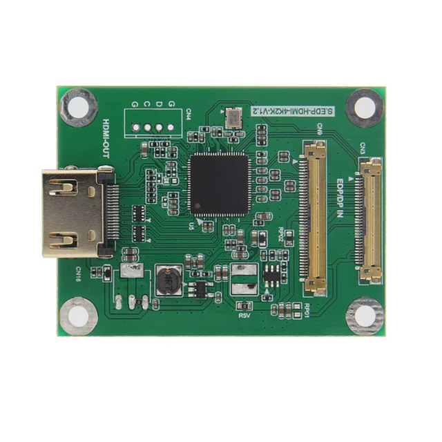EDP/DP to HD-MI Converter Board Supports 4K, 2K, 1080P, and multiple other resolutions