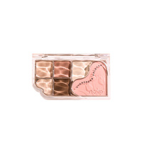 Tragbare Fantasy Star Sand Sechsfarben-Lidschattenpalette Vielseitige Erdfarben Einfach Aufzutragende Matte Lidschatten