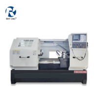 Tour CNC de précision CK6150 pour le traitement d'arbres de pièces automobiles et de machines agricoles, portée de 500 mm, distance entre centres de 750-2000 mm