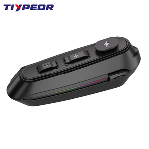Tiypeor Không Dây Earbuds Với Mic RGB Ánh Sáng Rảnh Tay Tai Nghe Bằng Giọng Nói Trợ Lý <span class=keywords><strong>Intercom</strong></span> Không Thấm Nước Xe Máy Mũ Bảo Hiểm Tai Nghe - Product Image 4
