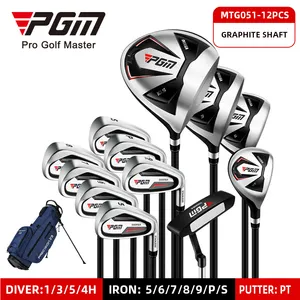 PGM MTG051 golf kulüpleri komple set erkekler golf çantası ile tam set golf kulüpleri