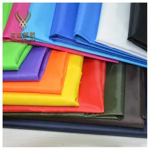 Bán Buôn 190T Polyester Taffeta Ngoài Trời Chống UV PU Tráng Vải Không Thấm Nước Cho Lều Ô