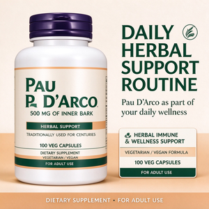 <span class=keywords><strong>Pau</strong></span> D'Arco 500mg Cápsulas Vegetales Extracto de Corteza Interior Apoyo Inmunológico Protección Antioxidante Equilibrio de la Flora Intestinal Natural Duración de 24 Meses - Product Image 5