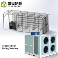 Hoge-efficiëntie warmtepompdroger voor fruit & groenten |   Industriële heteluchtdehydrator voor het drogen van tabaksbladeren
