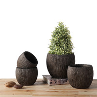 En gros moderne style européen mat balcon décoratif ciment décoration de jardin pots succulents pour la décoration intérieure