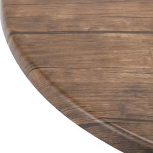 Juego de mesa de comedor para exteriores de 600MM, impermeable, de madera Werzalit, Simple para el hogar, cafetería, cantina, Hotel, escuela, dormitorio, muebles de comedor - Product Image 5