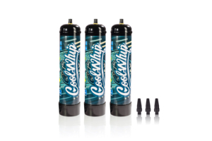 Réservoir de gaz industriel haute pression en métal, nouveau design, pour crème fouettée, rempli de CO2/N2, pour outils de desserts à la crème, écologique - Product Image 5