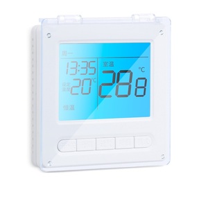 Couverture de climatisation centrale adhésive de type 120mm Couverture de protection de panneau de chauffage au sol <span class=keywords><strong>électrique</strong></span> Couvercle de commutateur de prise intelligente - Product Image 3