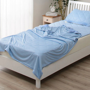 2026 New Design Cooling Summer 80% Nylon+20% PE Ice Silk Cooling <b>Weighted</b> Blanket for Hot Sleepers - Product Image 6
