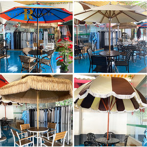 Poste lateral de lujo 4x4 <span class=keywords><strong>3x3</strong></span> cuadrado fuerte exterior balcón verano solar sombrillas patio sombrilla paraguas personalizado con impresión de logotipo - Product Image 4