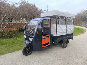 Triciclo de Pasajeros de Carrocería Abierta Motorizado con Motor sin Escobillas de 60V, Capacidad de Carga de 400 kg, Certificado EEC, Autonomía de 50-70 km - Product Image 5