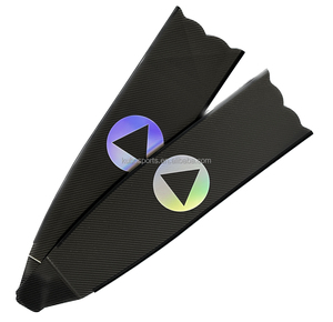 KUBO <span class=keywords><strong>fcs</strong></span> LOGO laser personnalisé sans autocollant palmes de plongée sous-marine <span class=keywords><strong>ailerons</strong></span> de chasse sous-marine en fibre de carbone longues palmes de plongée équipement de plongée libre palmes - Product Image 2