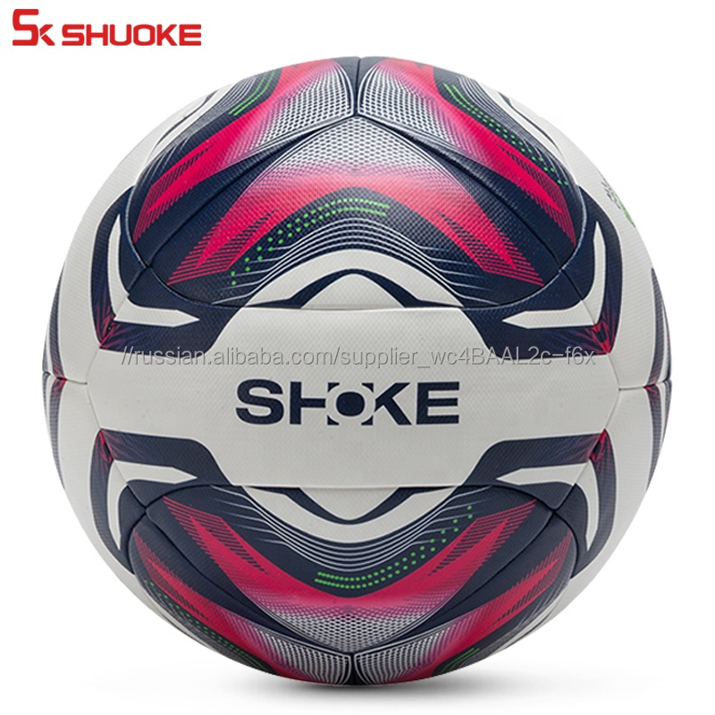 Guangdong Shoke пользовательские рекламные качества термосклеивания ламинации футбольные мячи