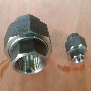 Trung Quốc Nhà sản xuất ASTM b16.11 Ống lắp A105 1 NPT <span class=keywords><strong>Union</strong></span> 3000 ống thép lắp <span class=keywords><strong>Union</strong></span> Class 3000 NPT - Product Image 4