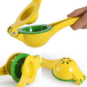 Exprimidor de Limones Portátil SYH1079 de Aluminio con Contenedor para Exprimir, Operación Manual, Venta al Por Mayor - Product Image 1