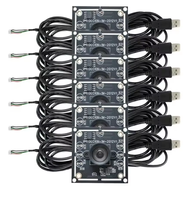 1MP OV9732 1280x720 USB Fokus Manual Tanpa Driver dengan Kabel 2 Meter untuk Modul Kamera 100 Derajat WinXP/7/8/10