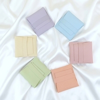 Pochette à bijoux en microfibre ZXF anti-poussière, carrée, petite, pour boucles d'oreilles, colliers, bracelets, bagues, avec rabat, 8x8cm/6x6cm