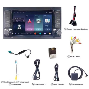 Écran Android 7 pouces, autoradio multimédia, GPS, navigation, écran CarPlay pour <span class=keywords><strong>VW</strong></span> Volkswagen Touareg 2004-2010 - Product Image 3