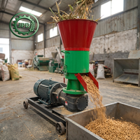 Nouvelle machine à granulés d'aliments pour animaux électrique à haut niveau de sécurité, capacité de 350-450 kg/h, dispositif professionnel de traitement des aliments pour bétail, CE
