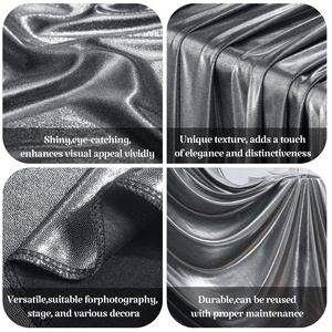 's New Polka Dot Gold-embossed Fabric Modern Birthday Decorations Easter <strong>Scene</strong> Arrangements Engagement Party <strong>Curtain</strong> - Product Image 3