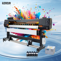 Impresora UV de Inyección de Tinta Automática de 1.8 Metros con Cabezales de Impresión XP600/I3200 para Flex y Cuero