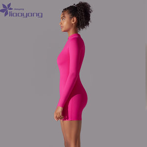 2024 nouveau à venir Fashional femmes Yoga Fitness <span class=keywords><strong>combinaison</strong></span> exercice actif porter adulte entraînement <span class=keywords><strong>combinaison</strong></span> sport <span class=keywords><strong>Shorty</strong></span> pantalon pour Yoga - Product Image 3