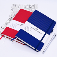 Juego de Regalo de Cuaderno de Lujo A5, Diario de Cuero Personalizado con Tapa Dura, Agenda Personalizada, Cuadernos de Escritura para Oficina y Escuela