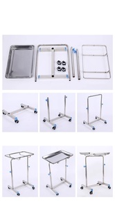 Carrito de Tratamiento Médico de Acero Inoxidable <span class=keywords><strong>Leho</strong></span> R01/R02/R03, Tamaño Personalizado, Carrito Utilitario para Hospital, Equipo de Atención Médica, Clínica - Product Image 4