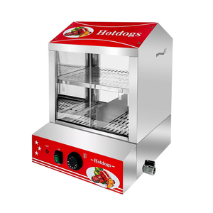 Pemanas Roti Hot Dog Otomatis Komersial, Pengolah Makanan Efisien untuk Restoran, Hotel, Toko Makanan - Mesin Camilan Kondisi Baru - Product Image 2