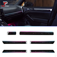 Kit d'éclairage d'ambiance pour voiture TMPRO, style ciel étoilé, haute luminosité, pour Porsche Cayenne 2010-2017, accessoires intérieurs LED dynamiques