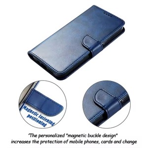 Étui à rabat en cuir pour <span class=keywords><strong>iPhone</strong></span> <span class=keywords><strong>11</strong></span> 12 13 14 15 16 Pro Max - Product Image 5