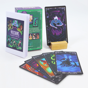 Diseño de impresión de cubierta de tarot original de bruja misteriosa Premium personalizado de fábrica cartas de tarot de encantos de oráculo mágico con guía - Product Image 4