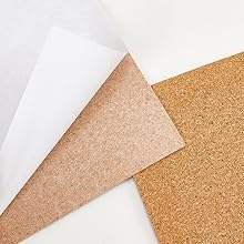 Feuilles <span class=keywords><strong>de</strong></span> liège synthétiques avec support auto-adhésif (PSA), 20 pièces - Product Image 3