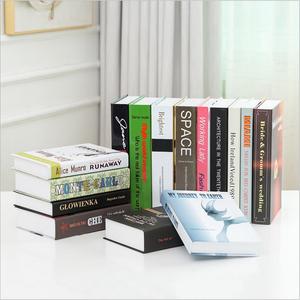 Trang Trí Giả Cuốn Sách Thiết Lập Trang Trí Thực Bìa Cứng Trống Cuốn Sách Cho Giả Sách Trang Trí Nội Thất - Product Image 3