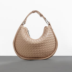 Produttori di borse personalizzate in tessuto da donna firmate mezza luna in pelle a tracolla borsa di lusso a tracolla borsa da donna - Product Image 6