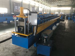 Dixin Widely Used Galvanized Sheet Water Gutter Profile Cold Roll Forming Machine With Factory <strong>Price</strong> - Product Image 2