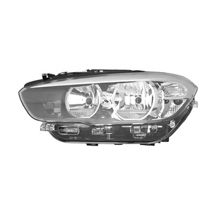 Faro Anteriore Sinistro e Destro Alogeno per <span class=keywords><strong>BMW</strong></span> <span class=keywords><strong>Serie</strong></span> <span class=keywords><strong>1</strong></span> F20 LCI 2016 <span class=keywords><strong>2017</strong></span> 2018 2019 OE 63117358391 63117358392 Ricambio - Product Image 2