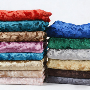 <span class=keywords><strong>Tissu</strong></span> en <span class=keywords><strong>velours</strong></span> écrasé à l'éclat de diamant, vente en gros d'usine, pour vêtements, tricot, élasticité, décoration intérieure, <span class=keywords><strong>tissu</strong></span> de rembourrage pour canapé - Product Image 1