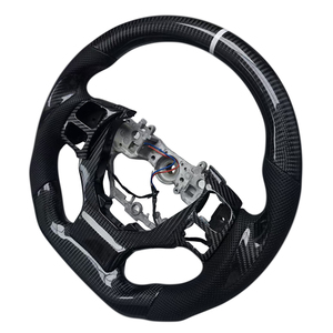 Volante Deportivo de Fibra de Carbono con Cuero Perforado para Lexus ES250 RX300 RX, Venta al Por Mayor - Product Image 1