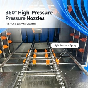 <span class=keywords><strong>Machine</strong></span> de nettoyage de <span class=keywords><strong>bacs</strong></span> industriels avec recyclage d'eau économe en énergie pour l'utilisation en entrepôt logistique - Product Image 5