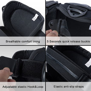 नई मोटरसाइकिल कोहनी घुटने पैड एडजस्टेबल रेसिंग ऑफ-रोड प्रोटेक्टर मोटर साइकिल स्केटिंग रेसिंग सुरक्षात्मक गियर 4 पीसी - Product Image 5