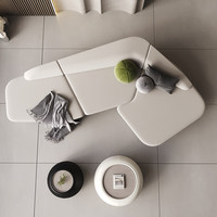Canapé gonflable à une place, style minimaliste moderne de luxe léger, avec cadre en bois et éponge, pour bureau de vente et salon de beauté