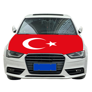 Drapeau de couverture de capot de voiture de Turquie drapeau de couverture de moteur de voiture en gros couverture de capot de moteur de voiture résistante à l'usure et Durable personnalisée - Product Image 6