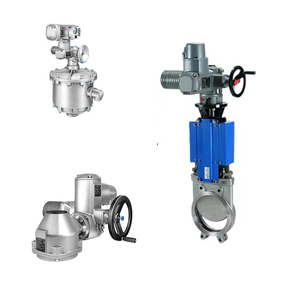 วาล์วควบคุมคุณภาพรับรองมาตรฐาน SA SAR SAEX SAREX Auma พร้อมเกียร์บ็อกซ์แบบหมุนหลายรอบ - Product Image 1