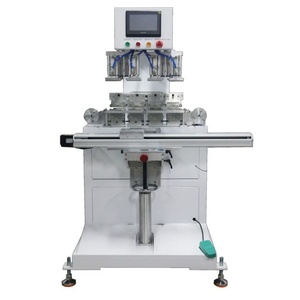 Impresora de Tampografía Automática de 4 Colores de Alta Precisión con Servomotor Completo, Aprobada por CE, Nueva Condición, Componentes Eléctricos para Creación de Regalos - Product Image 1