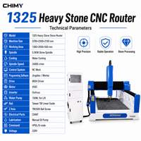 Machine CNC Shandong Chenmai 1325 pour la sculpture sur pierre, broche 380V 5.5KW, applicable au granit et au marbre