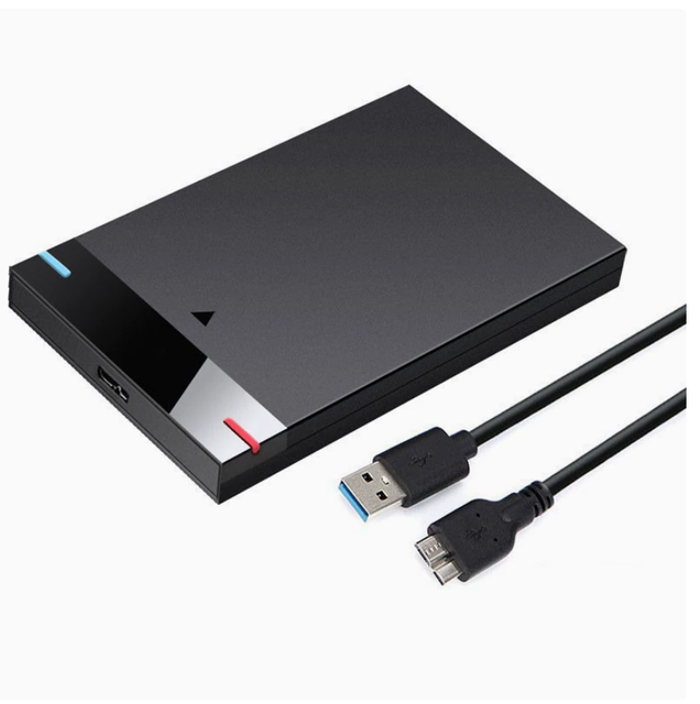 2.5-inch SSD Mechanical Type-C Solid-state Drive Enclosure, 5GB High-speed USB 3.0 Portable Hard Drive Enclosure