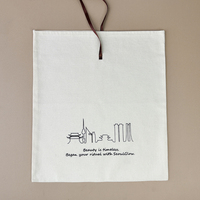 Sac à poussière en coton vintage personnalisable pour femme, sac cadeau en toile vierge écologique, emballage réutilisable en gros