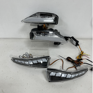 Mrd Miễn Phí Vận Chuyển Phù Hợp Cho Q50 RGB Combo Ánh Sáng 2014 + Ban Ngày Chạy Ánh Sáng Với Side Gương Ánh Sáng Phía Trước Bumper Tuần Tự - Product Image 3