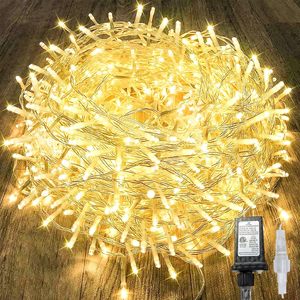 100M IP68 Indoor/Outdoor App-Controlled LED String Fairy <b>Light</b> Christmas <b>Tree</b> Style Decorative Lighting Holiday Wedding Party - Product Image 1